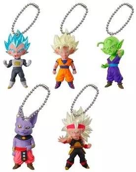 BANDAI Gashapon Dragon Ball Super Ultimate Deformed Mascot Burst 16 UDM BURST16 Все 5 типов набор