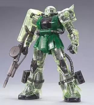 BANDAI Gunpla EXPO Limited MG 1100 MS-06J Mass Production Zaku Ver.2.0 Clear Color Version