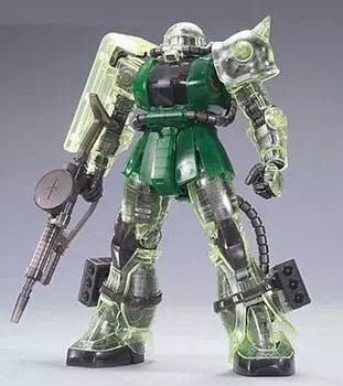 BANDAI Gunpla EXPO Limited MG Mass Production Zaku Clear Color Version 1/100 MS-06J Ver.2.0