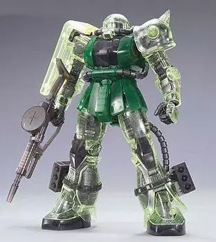 BANDAI Gunpla EXPO Limited MG Mass Production Zaku Clear Color Version 1/100 MS-06J Ver.2.0