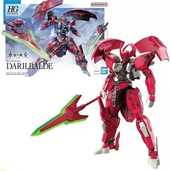 Bandai HG Gundam Witch of Mercury #8 Гандам Дарилбальд, масштаб 1/144, 15 см