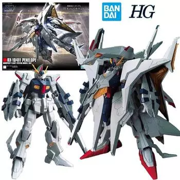 Bandai HG RX-104FF Penelope Gundam Hathaway s Flash 1/144 14 см оригинальная фигурка Gundam Model Kit игрушка в подарок коллекция