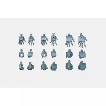 BANDAI HGBC Dimension Build Knuckles [каждый]