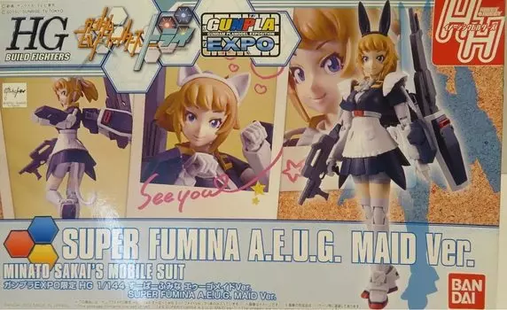BANDAI HGBF 1144 Super Fumina Eugo Maid Версия. (Gunpla EXPO World Tour Япония 2016 ЗИМА Ограниченный)
