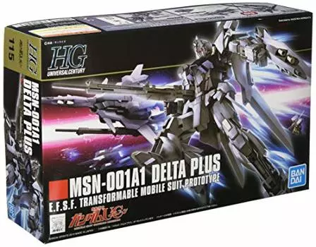 Bandai Hobby - #115 MSN-001A1 Delta Plus, Bandai HGUC 1/144 Scale Model Kit
