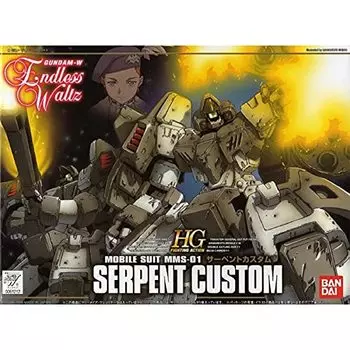 BANDAI Hobby EW-04 Serpent Custom Endless Waltz 1/144 High Grade Fighting Action Kit