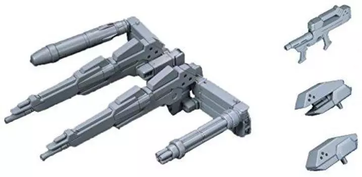 Bandai Hobby Фигурка HGBC Powered Arms Powereder Gundam Build Fighters Try (Масштаб 1/144)