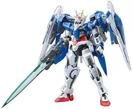 Bandai Hobby Real Grade 1/144-Scale 00 Raiser Gundam 00 Action Figure