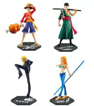 Bandai HYBRID GRADE Из телевизионной анимации ONE PIECE 01 Hybrid Grade One Piece 01 Premium Rare 2 типа 4 типа Набор Bandai Gachapon Фигурка