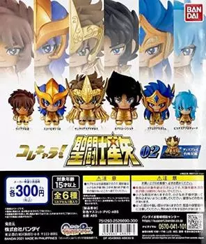 BANDAI Это Saint Seiya 02 из 6 типов Gacha Gacha Capsule Toys персонаж! [Набор (полный полный)]