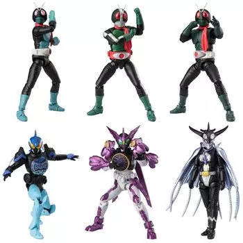 BANDAI Kamen Rider 10 Candy Gum Rider Shodo-XX (10 кусочков) Игрушка/Жевание (Серия Камен)