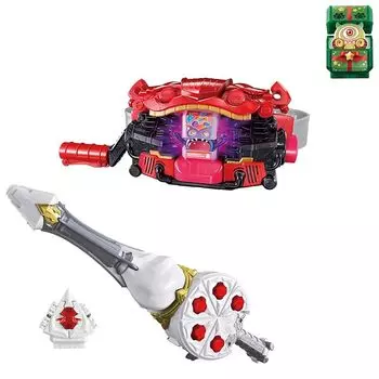 [Bandai] Kamen Rider Gav DX Transformation Belt Комплект специального платья Gav & Gav Whippia (Бонус: Включает DX Бушель Гочидзу) Целевой возраст 3 года и