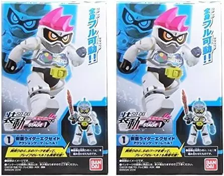 Bandai Kamen Rider Sodo STAGE1 Rider Action Gamer Level x 2 body set Ex-Aid (1st edition) Kamen Ex-Aid 1