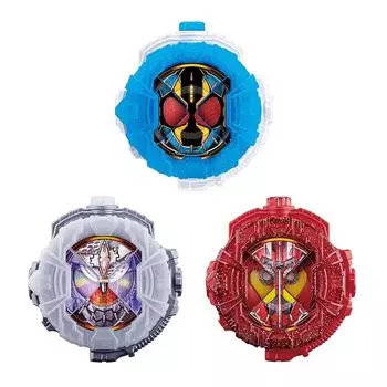 Bandai Kamen Rider Zi-O DX Fourze Cosmic States Ride Watch / DX Armor Bugoku Arms Ride Watch DX Drive Type Tridoron Ride Watch set