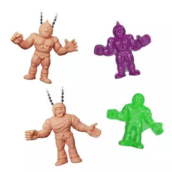 BANDAI Kinnikuman Gummy Round 5 Конфеты Kinnikuman Candy (с шармом) (10 кусочков) Игрушка/Мармеладка (Кинникуман)