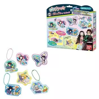 BANDAI #Kirashaka Demon Slayer Kimetsu no Yaiba Charm Set
