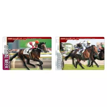 Bandai Коллекция чистокровных лошадей Twin Wafer (20 штук) Конфеты-игрушки