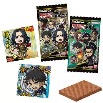 Bandai Конфеты из вафельного печенья Niformation Kingdom, том 3 (20 штук) игрушки/вафли (выпечка сладостей) (царство)