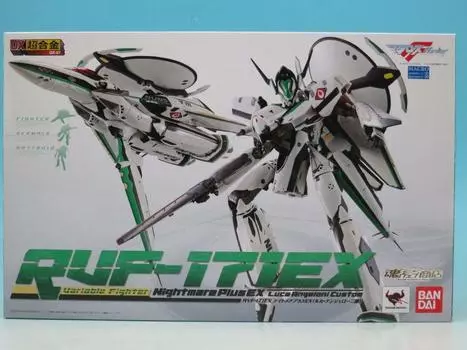 Bandai Macross F DX Super Alloy RVF-171EX Nightmare Plus EX Luca Angers Roni Machine
