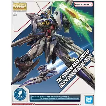 BANDAI MG Gundam Base Limited Eclipse Gundam Mobile Suit Gundam SEED ECLIPSE 1/100 [Прозрачный цвет]