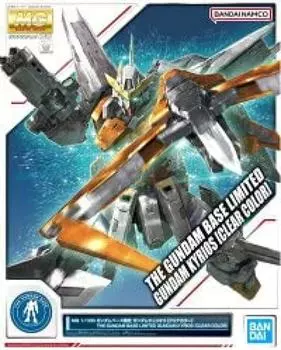 BANDAI MG Gundam Base Limited Gundam Curios Mobile Suit Gundam 00 1/100 [Прозрачный цвет] (Двойной О)