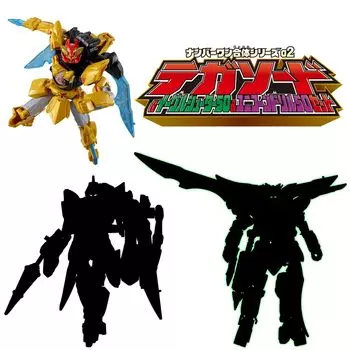 BANDAI Minipla Номер Один Объединенная Серия 02 Tega Sword Eagle Shooter 50 Unicorn Drill 50 Набор из 1 Конфетные Игрушки Освежающие Сладости & & &