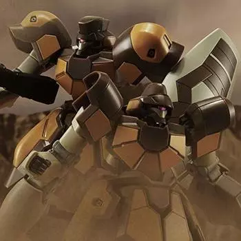 BANDAI Mobile Report Gundam W HG Maguanaq 1/144 (Auda machine/Ahmad machine)