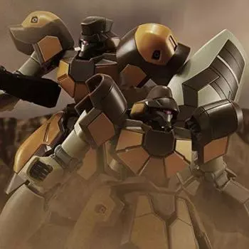 BANDAI Mobile Report Gundam W HG Maguanaq 1/144 (Auda machine/Ahmad machine)