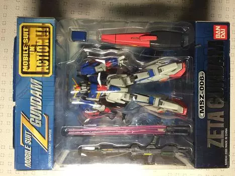 BANDAI MS В ДЕЙСТВИИ ZETA GUNDAM MSZ-006