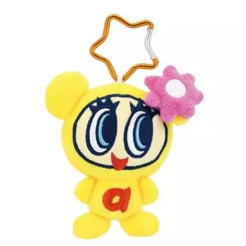 Bandai Namco Nui ANGEL BLUE Purinui mascot with carabiner 6689 Approximately H100mm Hana-chan Size