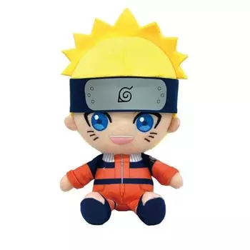 Bandai Namco Nui NARUTO Naruto Uzumaki Chibi Plush Toy Boy Edition