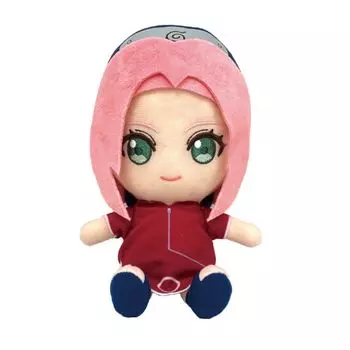 Bandai Namco Nui Наруто Сакура Харуно Чиби Плюшевая игрушка для мальчика издание