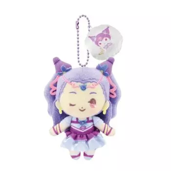 Bandai Namco Nui Precure 5 персонажей Sanrio, талисман Purinui, молочная роза, Куроми 6932, 115 мм Да! Вперёд! Прибл.