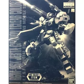 BANDAI [Ограничено событием] MG 1/100 Jesta Cannon [Прозрачный цвет] Мобильный костюм Гандам UC (единорог)