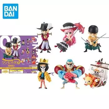 Bandai One Piece Аниме Гашапон Дьявол Гайка Восьмая Морская битва Ророноа Зоро Дракуле Михок Фигурку Игрушки