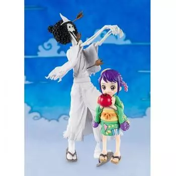 Bandai One Piece Brook Otama Рисунок Arts Zero Wano Kuni Honekichi Bandai для Японии