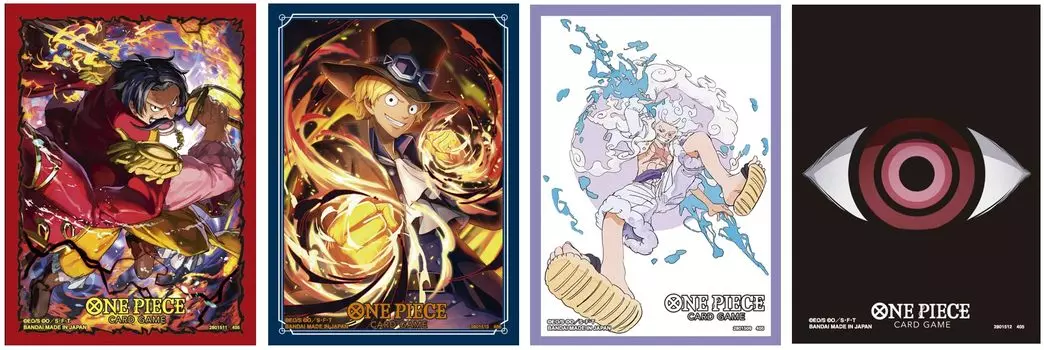 Bandai One Piece Card Game Official Card Sleeves 12 Assorted [Set Sale] (4 Types)