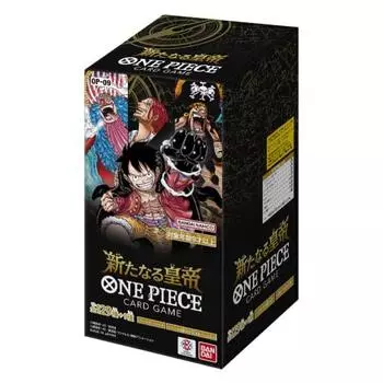 BANDAI ONE PIECE Карточная игра Booster Pack Новый император [OP-09] (BOX) Включено 24 упаковки