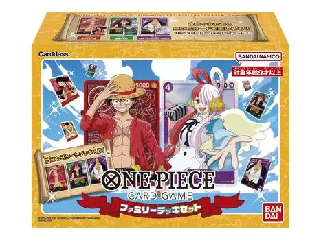 BANDAI ONE PIECE Карточная игра Семейный набор колод