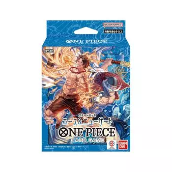 Bandai ONE PIECE Карточная игра Стартовая колода Эйс Ньюгейт и [ST-22]