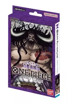 BANDAI ONE PIECE Карточная игра Стартовая колода Пираты Звери [ST-04]