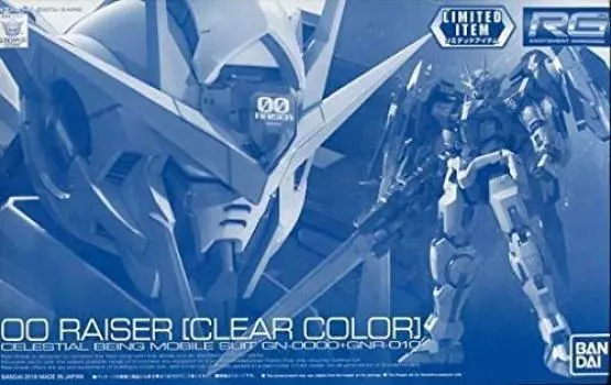 BANDAI RG 00 Raiser Mobile Suit Gundam 00 Gunpla EXPO2017 [Ограниченное событие] 1/144 [Прозрачный цвет]
