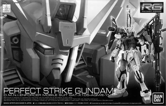 BANDAI RG 1/144 Идеальный удар Гандам (Мобильный костюм Gundam SEED)