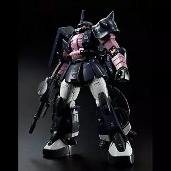 BANDAI RG Black Zaku II Plastic Model Online Shop 1/144 MS-06R-1A Tri-Star (Hobby Exclusive)