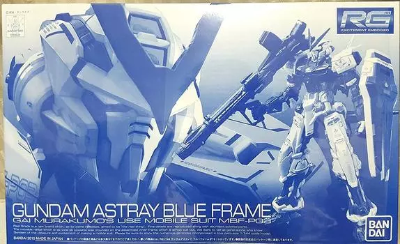 BANDAI RG Gundam Astray Blue Frame Hobby Интернет-магазин 1/144 (Gunpla EXPO, только)
