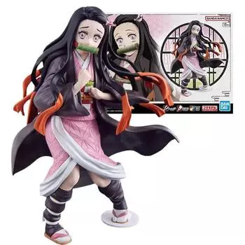 Bandai Рисунок Demon Slayer Модель Комплект Аниме Фигурки Пластик Камадо Незуко Коллекция Фигурка Модель
