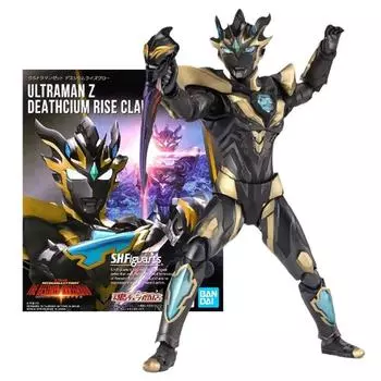 Bandai Рисунок Ultraman Z Model Kit Аниме Фигурки SHF Ultraman Z Deathcium Rise Claw Модель Фигурку Игрушки