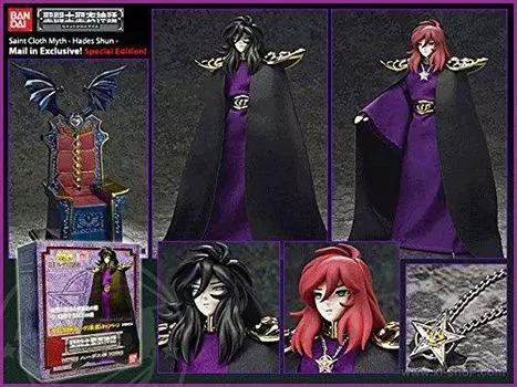 BANDAI Saint Cloth Myth Cross Специальный ограниченный выпуск Hades Shun Один размер (Святой Миф) фиолетовый