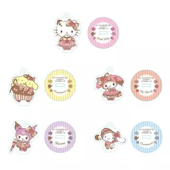 BANDAI Sanrio Персонажи Axtagmi 12 шт. КОРОБКА Конфеты Игрушка Жевательные Конфеты