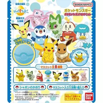 Bandai Shikkuri Tamago Pokemon Коллекция фигурок покемонов 75 г Индивидуальная детская упаковка Для использования продукта залейте одну единицу продукта в